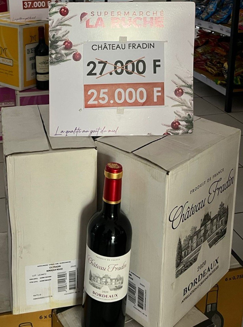 CHATEAU FRADIN Carton