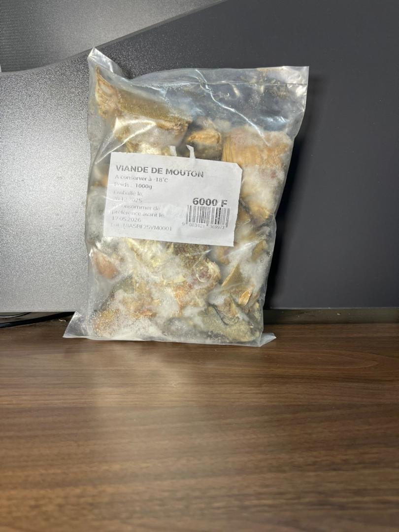 Viande de Mouton Frit 1000g
